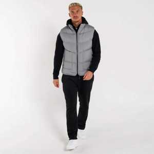 Custom <b>Men's</b> Lightweight Reversible Puffer <b>Vest</b> New Design Bubble Sleeveless Breathable Outer Wear Outdoor Use Waterproof Quick - Product Image 3