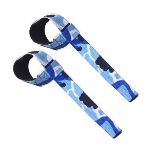 Sangles d'entraînement en coton réglables légères, acceptent les exercices de musculation, sangles de musculation pour la salle de sport, conception de logo personnalisée, fabriquées au Pakistan - Product Image 3