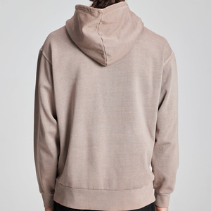 Sudadera con capucha lavada para hombre Sudaderas con capucha de algodón orgánico para hombre Sudadera de lana personalizada Jersey de hombre de gran tamaño con sudaderas con capucha - Product Image 6