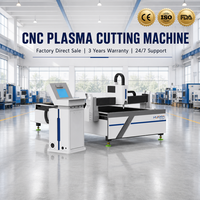 Machine de découpe plasma CNC à portique industriel 1530 200A 300A pour la fabrication de tôles d'acier au carbone, prix direct usine, ISO CE