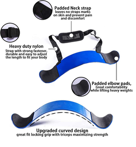 2025 Custom Steel Arm Blaster for <b>Weight</b> <b>Lifting</b> Heavy Duty Durable Bicep Trainer with Custom Colors and Logo - Product Image 6