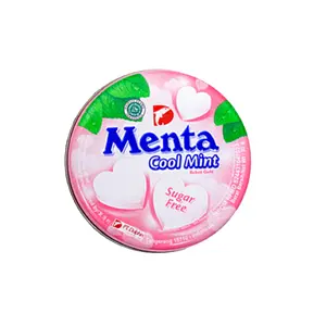 Imballaggio personalizzato sacchetto orientato all'esportazione di alta qualità OEM Candy Bulk Storage Sweet Candy Menta Can Candy Cool Mint dall'indonesia