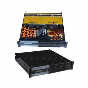 AMPLIFICADOR DE POTENCIA de alta calidad, dispositivo de audio profesional de cuatro canales, DSP, pantalla táctil (DSP 20000q)
