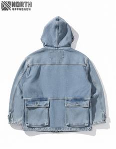 2025 nouveauté vente en gros personnalisé Hip Hop élégant Denim Jean vestes pour hommes et femmes dans un Style Unique hommes vestes d'hiver - Product Image 2