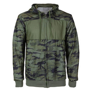 2025 New Style <b>Zipper</b> Pocket Slim Fitted Fleece Cotton Polyester Hoodie Comfortable Soft Full <b>Zipper</b> Basics Hoodie for Men - Product Image 1