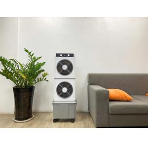 Freestanding Vietnam 3 Speeds AC 210W 60db Noise OEM White Grey 220V-240V/50Hz Portable <b>Air</b> <b>Cooler</b> Twin In Corrugated Box - Product Image 5