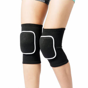 Genouillères de danse en nylon épaissir éponge Sport genouillère Compression élastique volley-ball genouillère élastique genouillère - Product Image 3