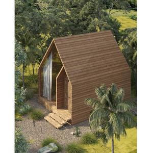 Bungalow moderno de 43 metros cuadrados de alta calidad 40HC Invernaderos industriales prefabricados Nuevos edificios prefabricados de Vietnam - Product Image 1