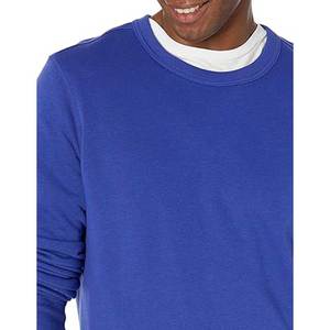 T-shirts pour hommes vente en gros de t-shirts à épaules tombantes pour hommes femmes t shirt uni logo personnalisé - Product Image 3