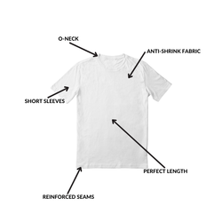 เสื้อยืดวิ่งคอกลมถักทอจากผ้าฝ้ายคุณภาพสูง 100% ระบายอากาศได้ดี สำหรับผู้ชายที่ชอบการออกกำลังกาย - Product Image 6