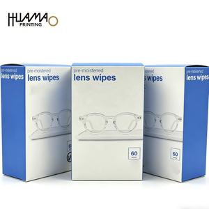 Boîte en papier recyclable personnalisée OEM pour lingettes jetables pour lentilles, boîte d'emballage pour lingettes nettoyantes pour lunettes - Product Image 6