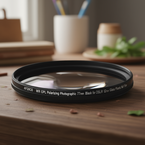 Filtro Fotografico Polarizzante AFG9C0 WR CPL 77mm Nero per Obiettivi DSLR 67mm 49mm 52mm 58mm, Filtro <span class=keywords><strong>ND</strong></span> in Vetro e Plastica - Product Image 3
