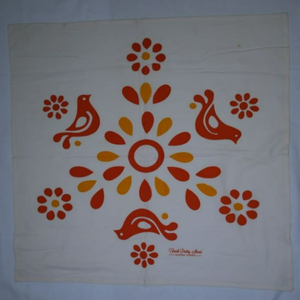 Serviette de cuisine en toile de coton 100% écologique SKVT INDIA, fabriquée à la main, recyclée, couleur unie, blanche, hypoallergénique, lavage à la main - Product Image 3