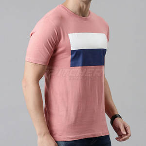 T-shirt pour homme en polyester/coton respirant, léger, à séchage rapide, écologique, pour la salle de sport, l'entraînement, la course à pied et les sports - Product Image 3