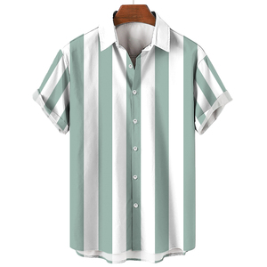Custom Full Sublimation Printed <b>Shirt</b> Quick Dry Casual Button Down Beach Wear <b>Short</b> <b>Sleeve</b> <b>Shirt</b> - Product Image 4