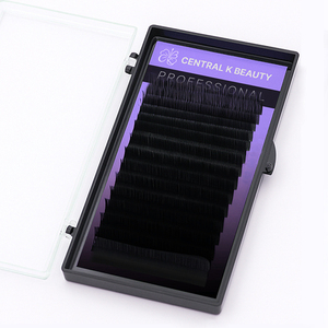 Extensions de cils individuels, cils mats, bande complète, extensions de cils en grappe, effet magnétique 3D, extensions de cils noires naturelles - Product Image 5