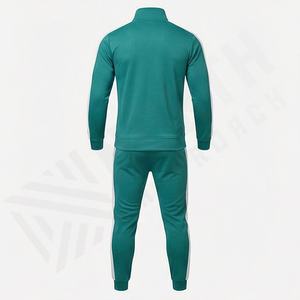Ensemble de survêtements pour hommes en gros, couleur personnalisée, haute qualité, respirant, pour la salle de sport, la course à pied, l'entraînement, vêtements de sport, tenue deux pièces - Product Image 2