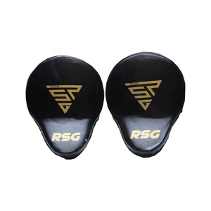 Guantes de Boxeo SFS-FP-010 de la Mejor Calidad, Cuero Genuino, Diseño Contorneado, Protección Definitiva para Entrenamiento de Boxeo, Kickboxing y Muay Thai - Product Image 1