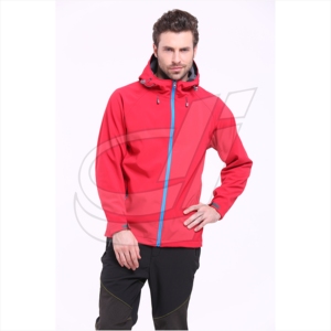 OEM-Chaqueta de exterior impermeable para hombre, nuevo diseño, 100% poliéster, suave, para senderismo - Product Image 5