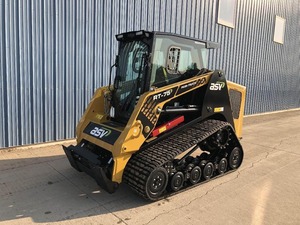 รถตักล้อยางขนาดเล็ก ASV RT-75 พร้อมบุ้งกี๋สำหรับงานก่อสร้าง - Product Image 5