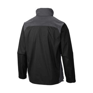 เสื้อแจ็กเก็ตกันลมผ้าใบกันน้ำสำหรับผู้ชาย2024ลำลองดีไซน์พิมพ์ลาย - Product Image 4