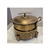 Restaurant traiteur banquet présentoir de plats de luxe en acier inoxydable chauffe-plats chauffe-buffet chauffe-plats d'occasion chauffe-plats