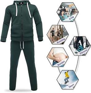 ชุดกางเกงและเสื้อฮู้ดสำหรับผู้ชาย ชุดกีฬา ชุดวอร์ม ชุดกันหนาว ชุดกันหนาวแบบมีฮู้ด ชุดกางเกงและเสื้อฮู้ดสำหรับฤดูใบไม้ร่วงและฤดูหนาว ปี 2025 - Product Image 5