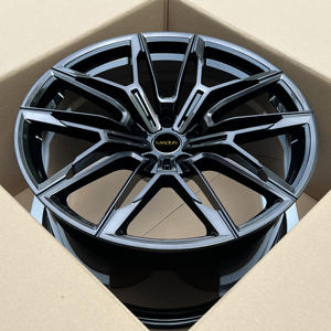 REP 7106F 20 Inch Multi-Spokes 5-holes Black Milling Face 5-112 avec 66.5 Low quantité minimale de commande Personnaliser Jante Forgée Prêt à Expédier pour <span class=keywords><strong>BMW</strong></span> M4 - Product Image 5