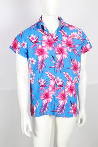 Customized 100% Polyester fashion casual digital printing small <b>floral</b> summer <b>shirt</b> printing <b>shirts</b> polyester <b>shirts</b> - Product Image 5