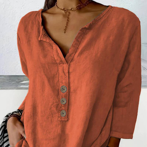 2024 nouveau haut de gamme qualité fleuri chemises été léger respirant 3 quarts manches - Product Image 3