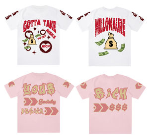 เสื้อเชิ้ตผู้ชายแขนสั้นสั่งทำโลโก้ได้เสื้อยืดวินเทจ DTF พลัสไซส์ใหญ่พิเศษผ้าคอตตอน100% ตัวหนังสือไซส์ใหญ่พิเศษ - Product Image 4