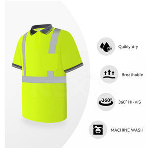 2025 Latest Design Safety Polo Shirts Hot <b>Sale</b> Safety Polo Shirts New Style Safety Polo Shirts - Product Image 2
