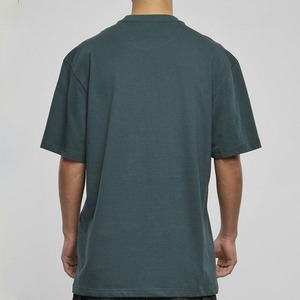 Camiseta de Jersey lavada de gran tamaño para hombre, 100% algodón de alta calidad, hombro caído con estampado personalizado, manga abullonada, impresión Digital - Product Image 3