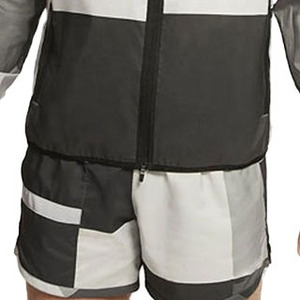 2025 Unisex <b>Nylon</b> <b>Shorts</b> Set Custom Made Mens Set Zip up Polyester <b>Nylon</b> Two Piece Windbreaker <b>Short</b> Set Men Sweatsuit Tracksuit - Product Image 5