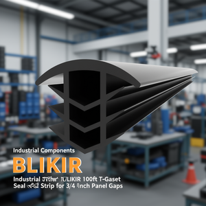 Industrial Components BLIKIR 100ft T-Gasket Seal <b>Strip</b> for 3/4 Inch Panel Gaps - Product Image 3