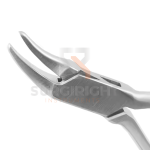 Alicates de ortodoncia de acero inoxidable de 14cm de alta calidad con punta dentada, Instrumentos dentales manuales, alicates de corona rectos y curvos - Product Image 3