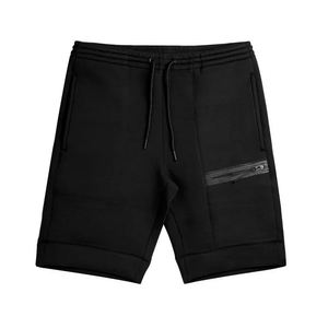 Wholesale Men Fleece <b>Shorts</b> Casual Athletic Drawstring Waist <b>Zipper</b> <b>Pocket</b> Gym Workout Sweat <b>Shorts</b> Custom Logo OEM - Product Image 2