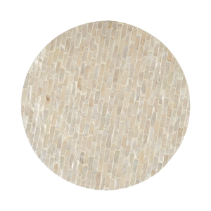 โต๊ะกาแฟทำมือจากเปลือกหอยมุกสุดหรู ทนทาน เป็นมิตรกับสิ่งแวดล้อม สไตล์โบโฮโบราณ สีครีม สำหรับห้องนั่งเล่น เฟอร์นิเจอร์เวียดนาม - Product Image 4