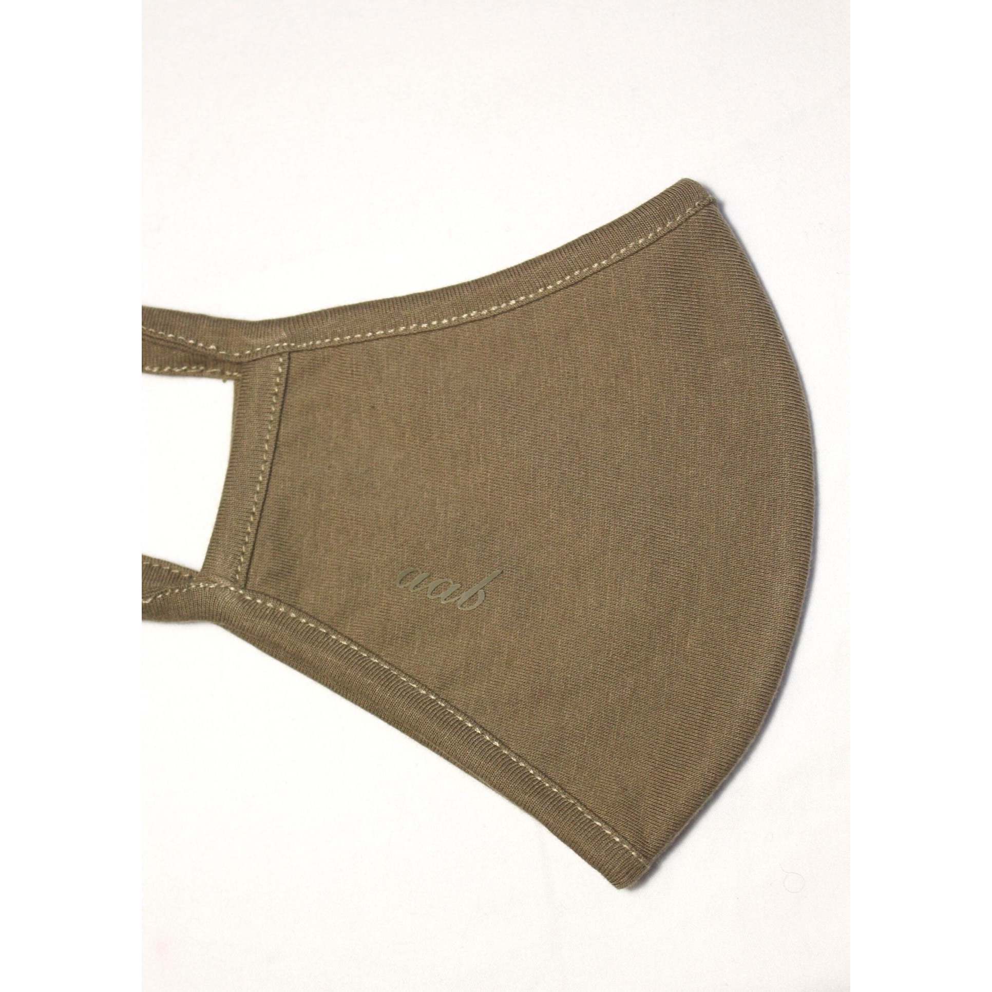 Pure Cotton Khaki Face Shield Soft and Comfortable Fabric for Optimal Coverage
