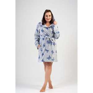 Bata corta de forro polar para mujer, talla XXL, con bolsillos, sudaderas con capucha y sudaderas - Product Image 4