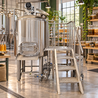 Cuves de Fermentation pour Kombucha 500L-5000L avec Réservoir sous Pression et Pompe, Faible Bruit, Matériel Alimentaire et Boissons