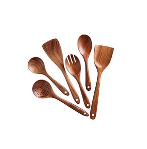 Fournitures de gros Couverts en bois Ensemble de couverts Très bonne qualité Meilleur produit Accueil Dîner Ware Cuillère Plat Ware Cuillère Ensemble - Product Image 6