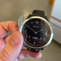 Film de protection transparent anti-rayures pour montre connectée et téléphone portable, imprimé électrostatique, anti-poussière, givré, en PET alimentaire