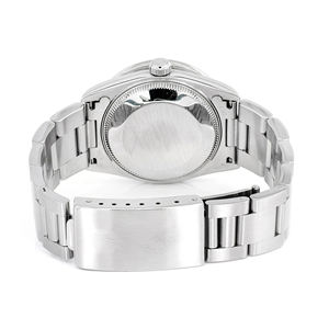 Reloj de Moda Personalizado de Acero Inoxidable con Cristal Recubierto de Cuarzo y Diamantes de Moissanita, Totalmente Adornado, de Lujo - Product Image 5