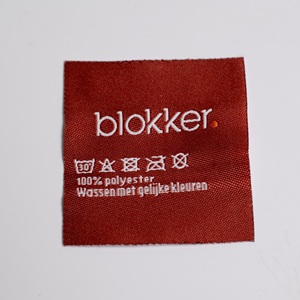 Étiquettes de marque personnalisées de logo de qualité supérieure étiquettes de vêtement en coton et polyester tissé pour vêtements sacs produits de mode - Product Image 1