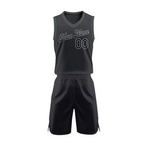 ชุดบาสเก็ตบอลกางเกงขาสั้นเสื้อเจอร์ซีย์แห้งเร็วระบายอากาศได้ดีพร้อมชื่อทีมและหมายเลข2025ออกแบบได้ตามต้องการ - Product Image 1