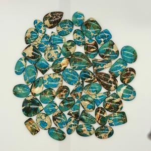 AAA + haute qualité naturel bleu Variscite Turquoise pierre précieuse en vrac en forme de mélange pour la fabrication de bijoux Lot - Product Image 1