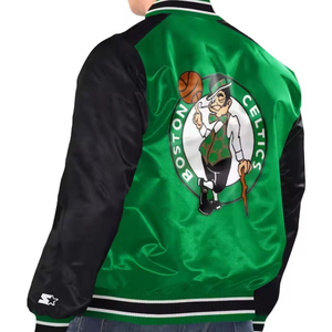 Top Grade Handmade Premium Quality Pro Standard Full Snap Satin Script-tail Casual Sports Jacket for Men - Product Image 5