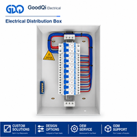 Boîte de distribution électrique murale PZ30 IP40 en acier laminé à froid/acier galvanisé pour hôpital, centre commercial, bâtiment