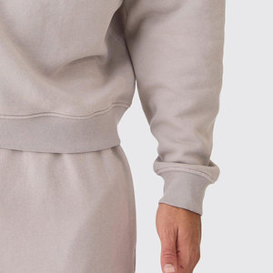 Vêtements de jogging d'hiver Pantalon de jogging empilé personnalisé avec poches latérales Ensemble 2 pièces pour hommes Ensemble de joggings - Product Image 5